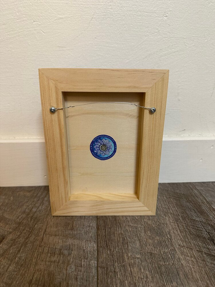 Willows and Tea - 6x8 - oil on panel