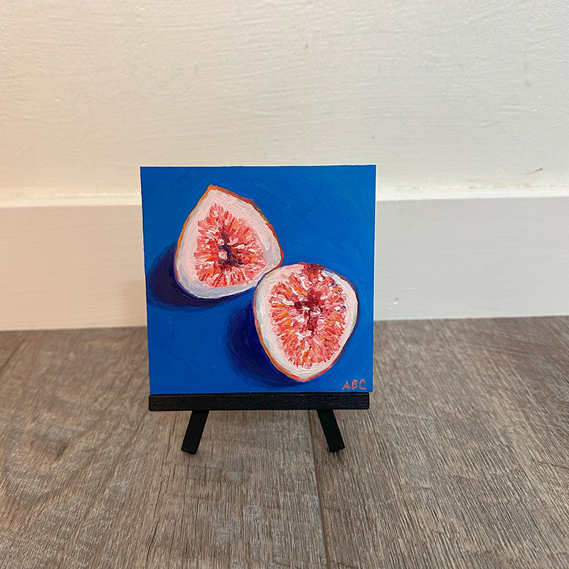 Lil Figs - 4x4 - oil on panel