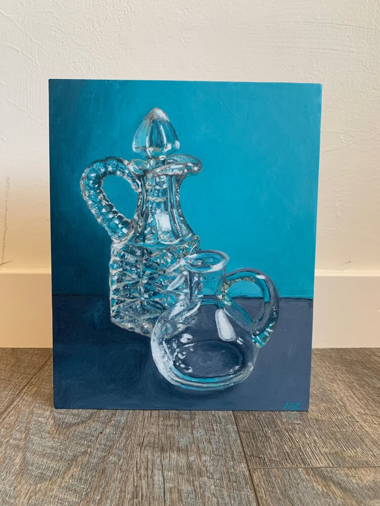 Please Use The Handle - 8x10 - oil on panel