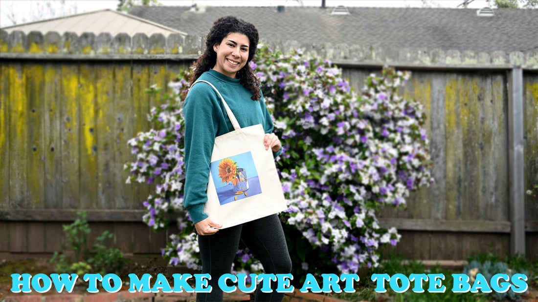 How to Make Tote Bags With your Art on them